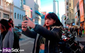 Inka Sex - Petite Argentinian with Perfect Ass Gets Fucked by Her Boyfriend's Best Friend.