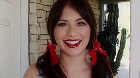 Fairytale-like teen 18+ sucks dick