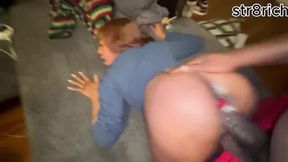 DADDY WHY YOU FUCKINH MY PUSSY SO HARD IM SORRY I DIDT MAKE DINNER