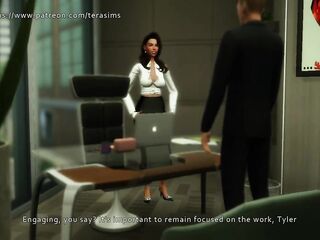 A lustful cheating wife who finds a fresh toy to play with her cunt - The sims 4