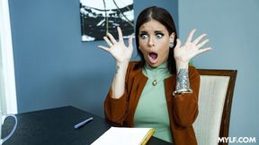 Awesome doggy style pound with a high-heeled Jesse Pony