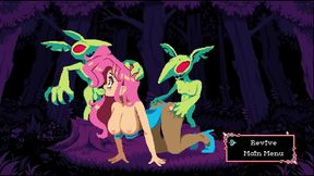 Busty Monster Girl Rides Huge Sextoy in Flip Witch Hentai Episode 2