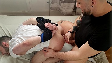 Amaury Evan, un nouveau trous à bite pour Mathieu Ferhati - Gaysight.com