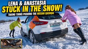 Deep Snow Trouble Anastasia Lena Get Stuck 27 Min
