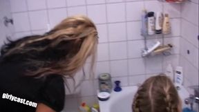 Nici's anal defloration and first lesbo experience