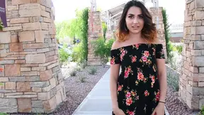 Sexy Solo Chick Fingers Her Wet Pussy Outdoors Delightfully