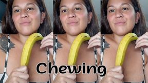 This is how I chew when I'm really hungry