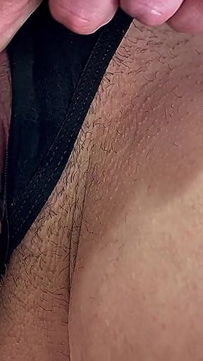 Dirty wet kitty panties ,quick handjob in a public toilet   Clip 1