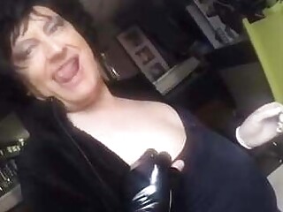 2 Trannies playing with old slave