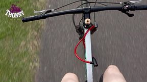 Horny Cyclist Dominates Pretty Boy 18+ in Outdoors Fetish Fun