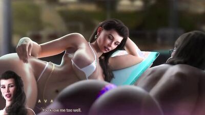 Watch this stunning babe tease and pleasure in a realistic 3D cartoon