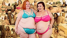 BBWs Julie Ginger n Lady Lynn Bang Two Lucky Fans