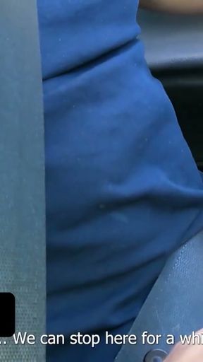 Frisky Driver Offers His Client To Jerk Off Together So The Two Can Release Some Tension - DickRides   Clip 1