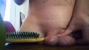 Sissy punches balls