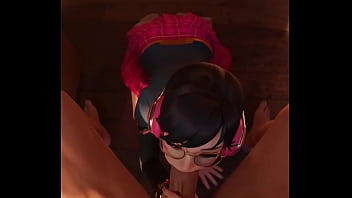 D.va sucking