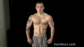 Roy Keller shows his impressive biceps for you