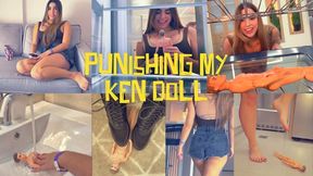 PUNISHING MY KEN DOLL - Gabriella Sits, Stands, Stomps - 4K