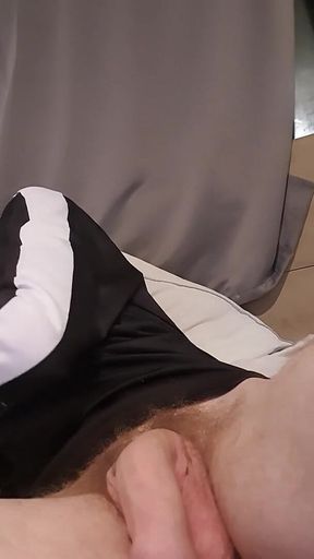 Young Looking Horny Twink Home Alone with Massive Floppy Cock