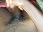 Masturbating and cumming on my stomach after a nightmare