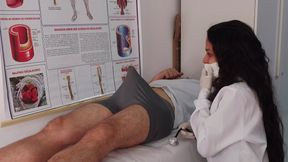 Nurse observes patient&#039;s unexpected erection during treatment