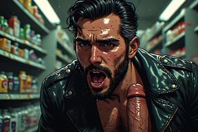 Convenience Store Sucking Art