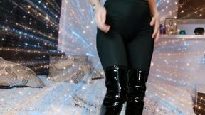 Supreme Boots Ballbusting POV