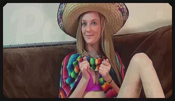 Gorgeous Sorority Girl's Cinco de Mayo Strip