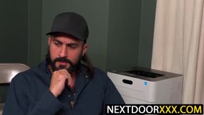 NextDoorXXX.com - Mason Lear bangs Justin Mathews' pucker