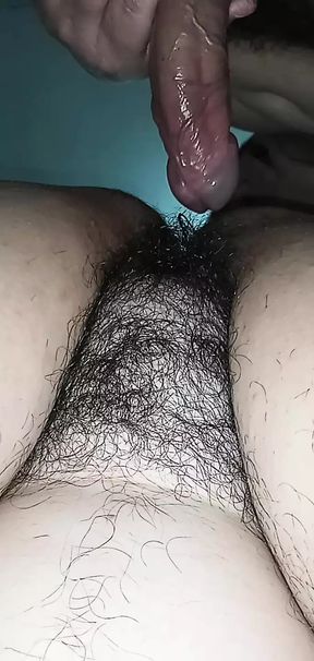 I came in the hairy pussy of the chubby girl