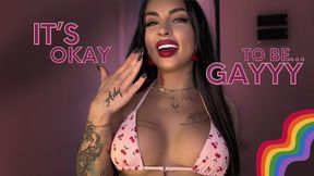IT'S OKAY TO BE GAY !