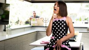 ”Adriana Chechik gets her little ass fucking hole blown out by Keiran Lee”