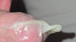 Just Fucked My Wife: Slow-Mo Loaded Condom & Alpha Cum Tease POV