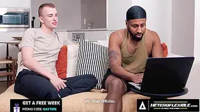 Hunk Braxton Cruz Offers Bbc To Roommate Ryan Jacobss Hole - Spanish Subtitles