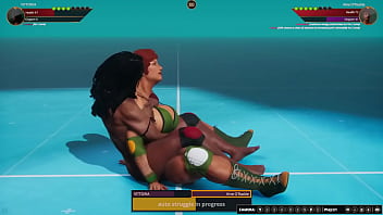 VITTORIA VS Aine O&#039_Rackie (Naked Fighter 3D)