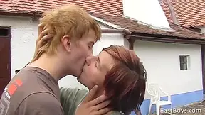 Village Boys Oral Fantasy Outdoors