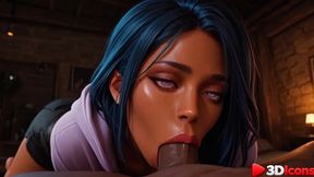 hinata hyuga has become a slut obsessed with big black dicks, and to get fucked more often, she got a spray tan [ai]