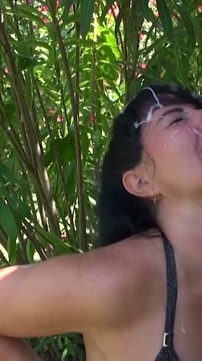 Public slut fucks all cocks in every place   Clip 2