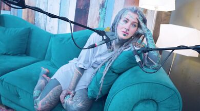 Anuskatzz tattoo model ASMR I - isolation podcast talking