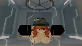 Ginger GF gives sloppy blowjobs and takes it hard in the ass