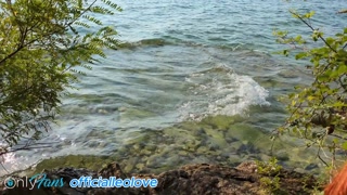 Second part: I put some sunscreen on a stranger on a nuditist beach (DIA ITA)