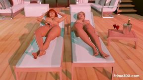 Big girl cock jerking