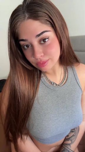 Busty teen showcases her tits on OnlyFans