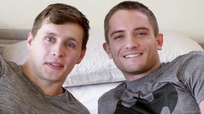 Adrian Monroe and his stepbrother are fucking in the bedroom