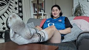 Clean Rugby Girl's Stinky, Dirty Training Feet