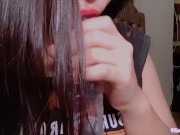 ASMR JOI-namorada te HUMILHA enquanto bate a sua punheta E  vc esguicha na bucetinha dela💦/ROLEPLAY