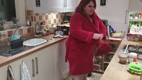 BBW cooking with remote controlled vibe