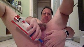 Eatting whipped cream from my ass