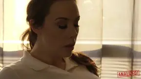 Sexy MILF enjoys every minute of that rough sexual intercourse!