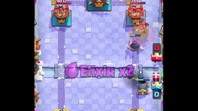 clash royale - espancando uma vadia