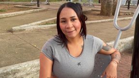 Stranger on the Street Gives Me Bills in Exchange for My Juicy Pussy